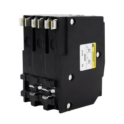 Interruptor Termomagnético Square D QO 3 Polos 80A Enchufable 10kA 120/240V QO380 - imagen 5