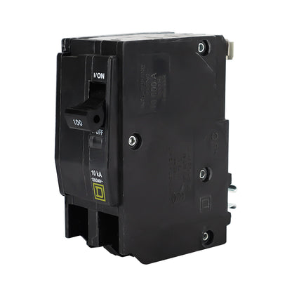 Interruptor Termomagnético Square D QO 2 Polos 100A Enchufable 10 kA 120/240V QO2100 - imagen 2