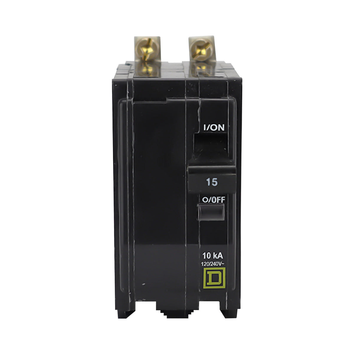 Interruptor Termomagnético Schneider Electric Square D QOB 2 Polos 15A 10kA 120/240V Atornillable QOB215