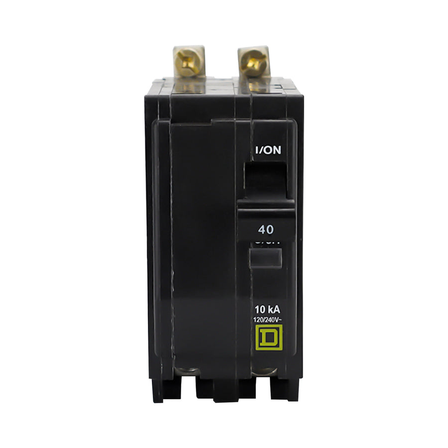 Interruptor Termomagnético Square D QOB 2 Polos 40A Atornillable 10kA 120/240V QOB240