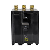 Interruptor Termomagnético Square D QOB 3 Polos 30A Atornillable 10kA 120/240V QOB330