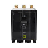 Interruptor Termomagnético Schneider Electric Square D QOB 3 Polos 40A 10kA 120/240V Atornillable QOB340