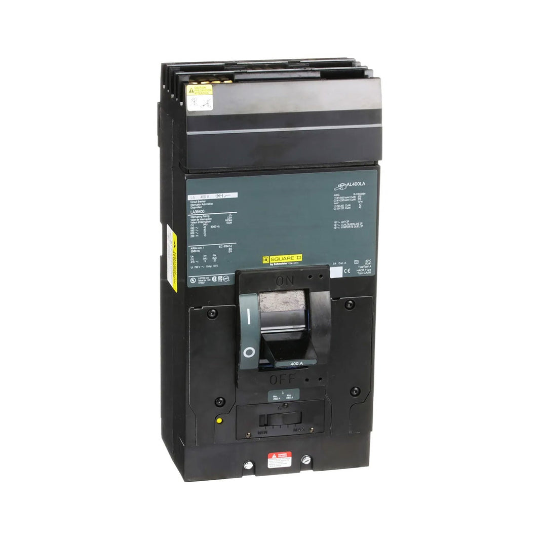 Interruptor Automático Schneider Electric PowerPact L LA36400, 3 Polos, 400A, 600V