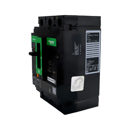 Interruptor Termomagnético PowerPact H 100A 3P 14kA 600V con Zapatas  - imagen 2