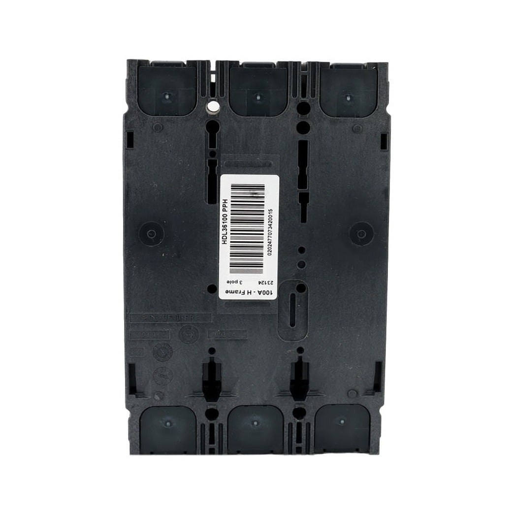 Interruptor Termomagnético PowerPact H 100A 3P 14kA 600V con Zapatas  - imagen 4