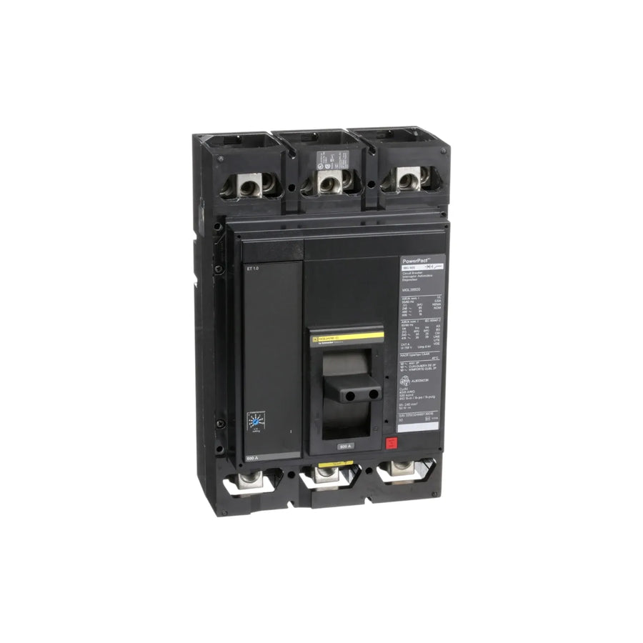 Interruptor de caja moldeada Schneider M 35KA 3P 600V 600A ET 1.0