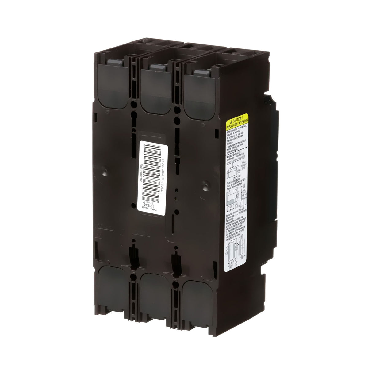 Interruptor de Caja Moldeada Schneider Electric, Marco J, 3 Polos, 200A, 600V, 35kA - imagen 3