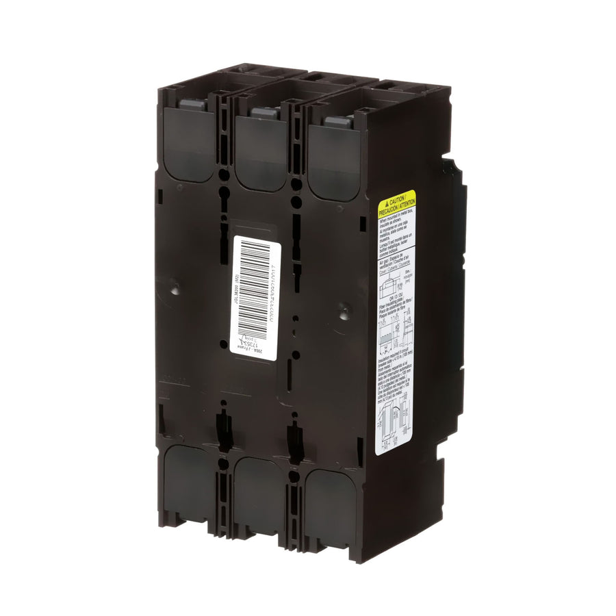 Interruptor de Caja Moldeada Schneider Electric, Marco J, 3 Polos, 200A, 600V, 35kA - imagen 3