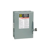 Interruptor de Seguridad Square D de 30A 2 Polos 240V NEMA 3R