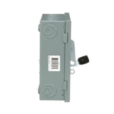 Interruptor de Seguridad Square D de 30A 2 Polos 240V NEMA 3R - imagen 2