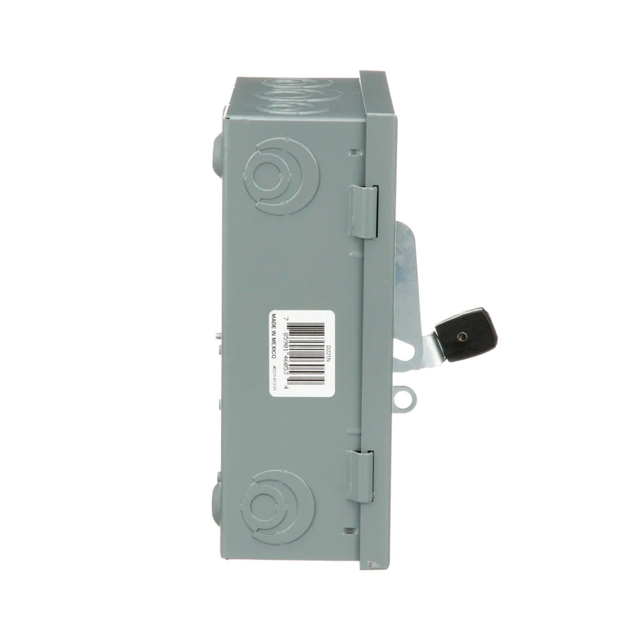 Interruptor de Seguridad Square D de 30A 2 Polos 240V NEMA 3R - imagen 2