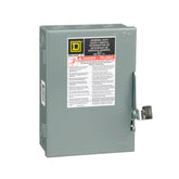 Interruptor de Seguridad Square D Fusible 2 Polos 30A NEMA 1 con Neutro D221N