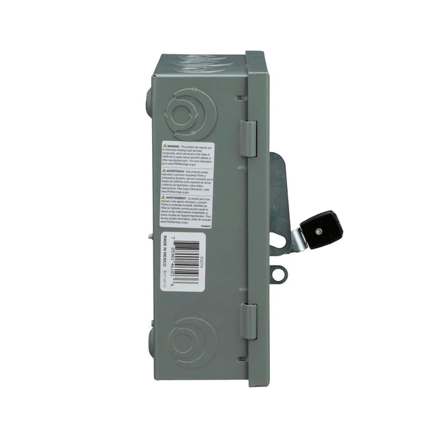 Interruptor Seguridad 3P 30A NEMA 1 D321N | PEFSA