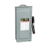 Interruptor de Seguridad Schneider Electric Heavy Duty con Fusibles 3 Polos 30A 600V Nema 3R H361RB