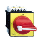 Interruptor Seccionador de Paro de Emergencia Schneider TeSys 3 Polos 12A