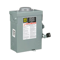 Interruptor de Seguridad Square D 30A 3 Polos NEMA 3R
