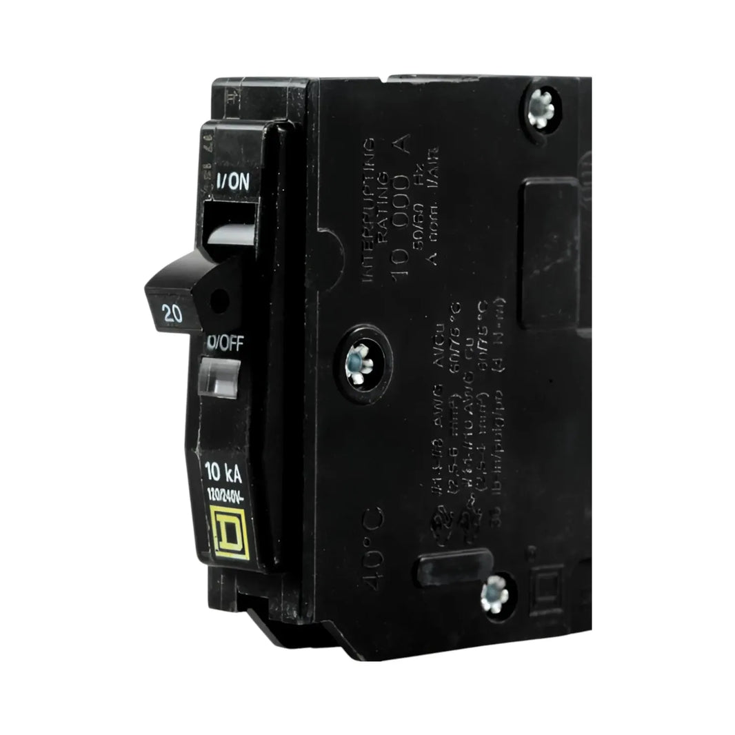 Interruptor Termomagnético Square D QO120 20A 1 Polo