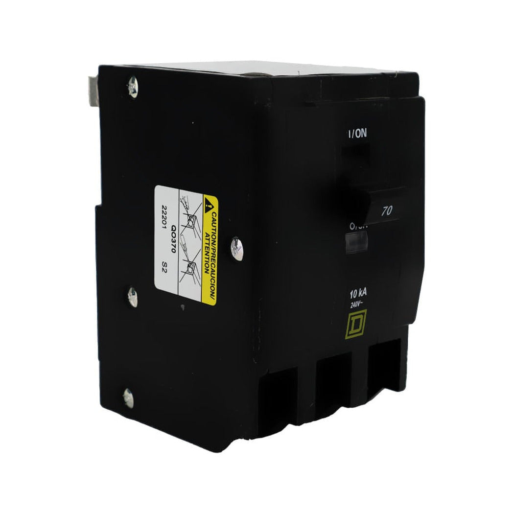 Interruptor Termomagnético Schneider Electric Square D QO 3 Polos 70A 10kA 120/240V Enchufable QO370 - imagen 3