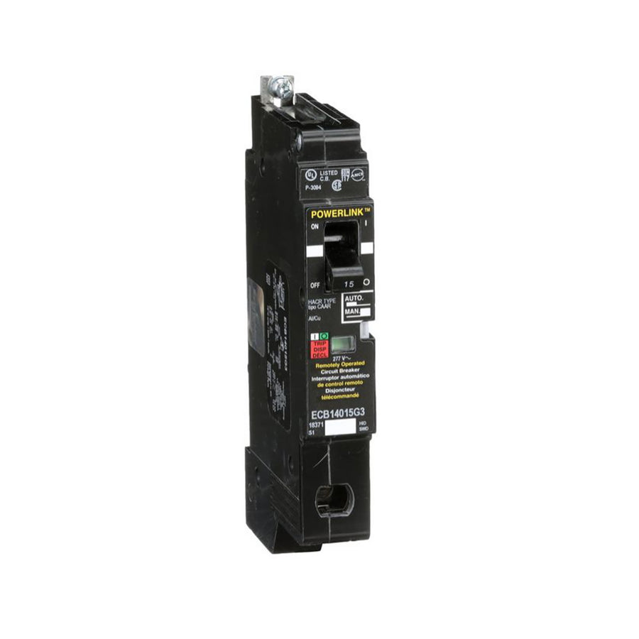 Disyuntor PowerLink G3 de 15A 1 Polo 277V CA con Control Remoto