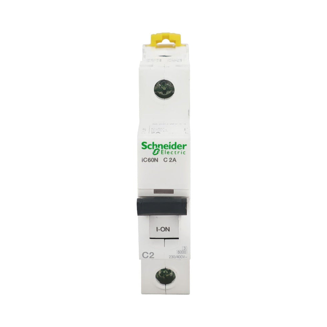 Interruptor Termomagnético Schneider Electric Ic60N 1 Polo 2 A Curva C A9F74102 - imagen 2