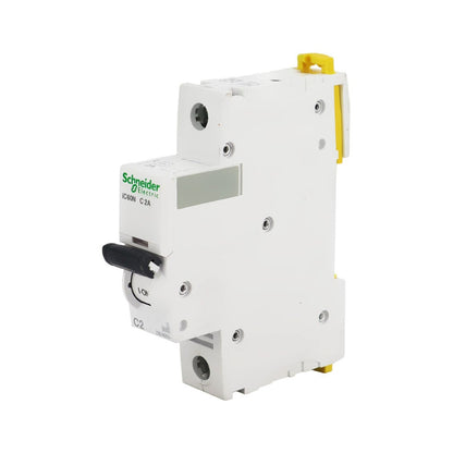 Interruptor Termomagnético Schneider Electric Ic60N 1 Polo 2 A Curva C A9F74102