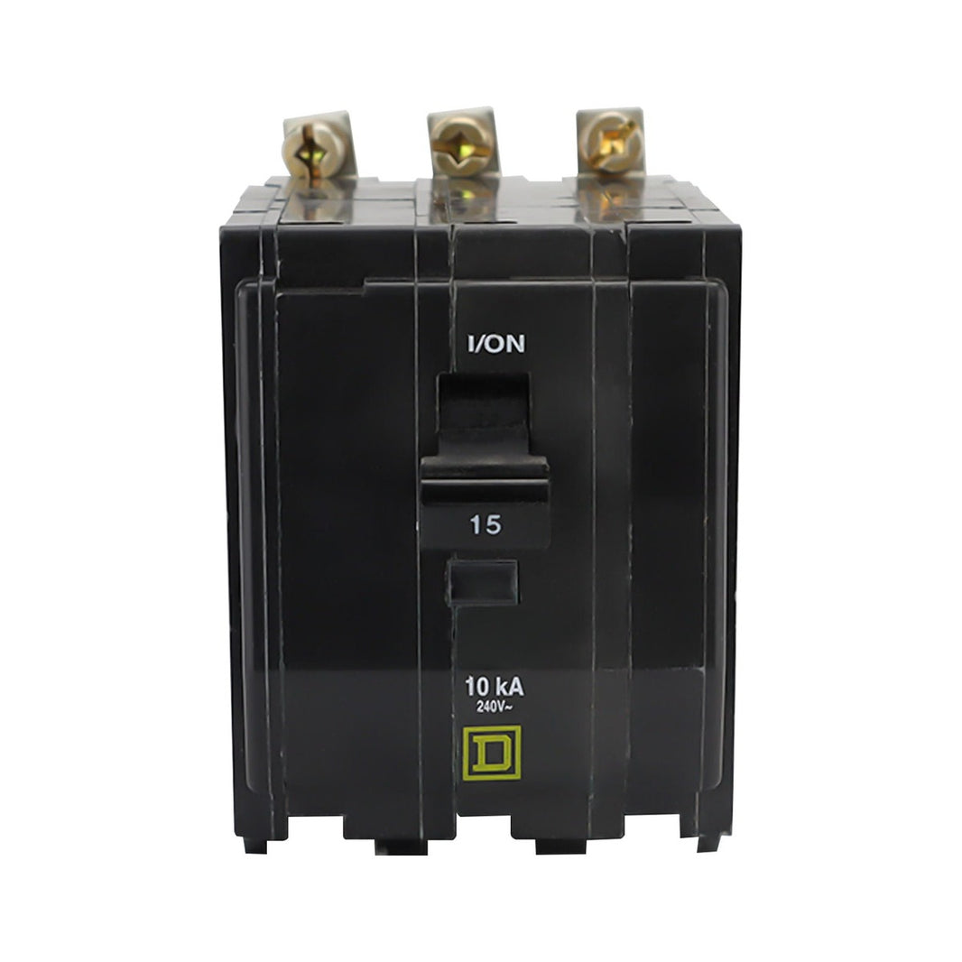 Interruptor Termomagnético Square D QOB 3 Polos 15A Atornillable 10kA 120/240V QOB315