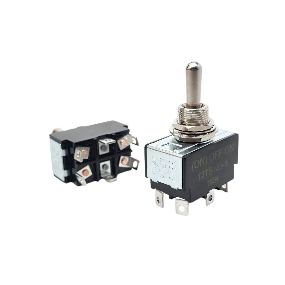 Interruptor de Palanca Arrow Hart 1P 1T (SPST) 15A 125VAC / 24VDC Montaje en Panel - imagen 7