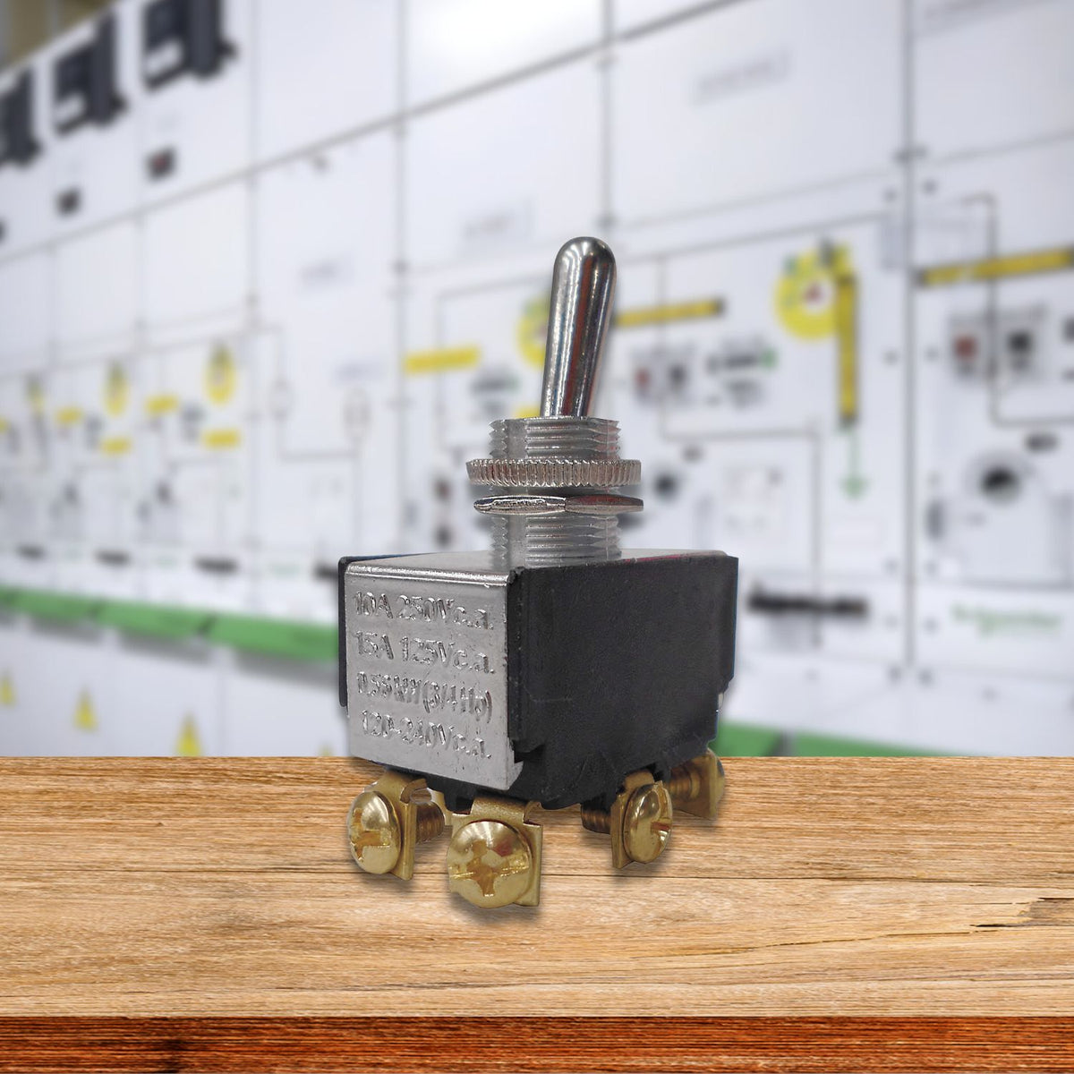 Interruptor de Palanca Arrow Hart 1P 1T (SPST) 15A 125VAC / 24VDC Montaje en Panel - imagen 8