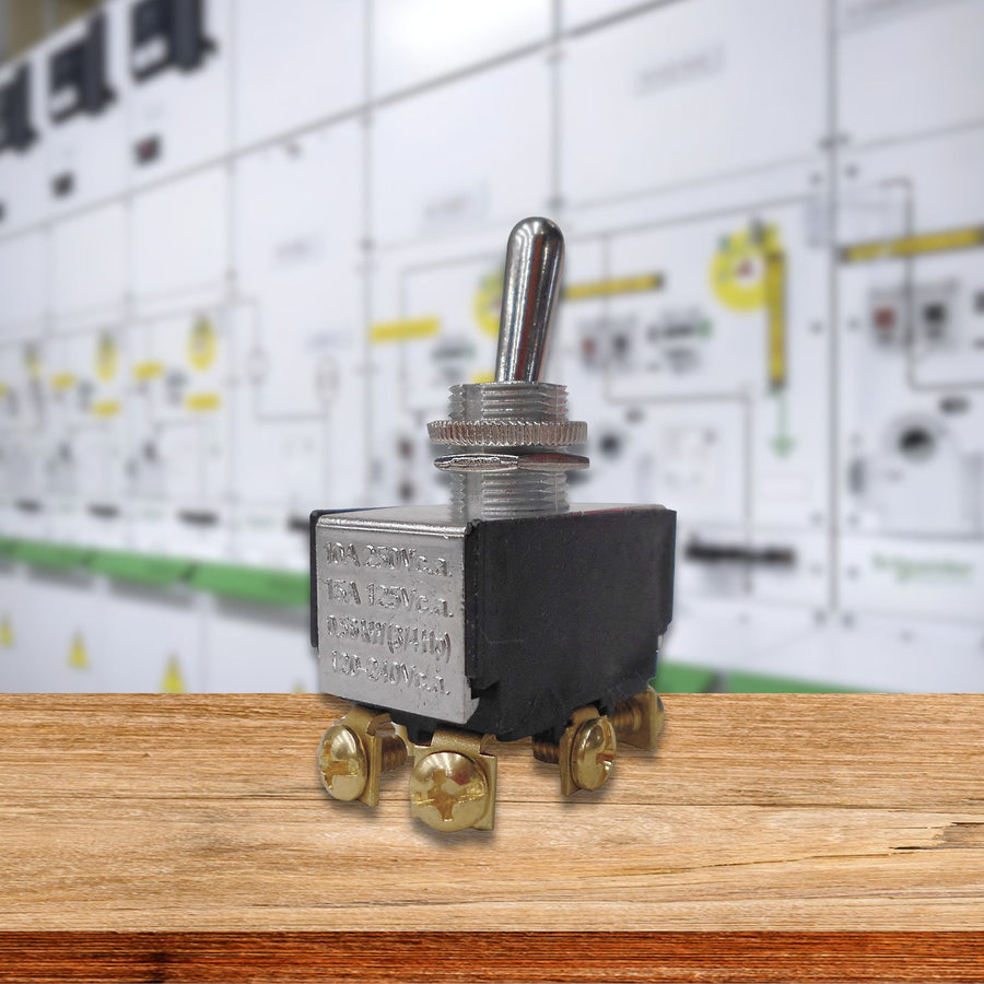 Interruptor de Palanca Arrow Hart 1P 1T (SPST) 15A 125VAC / 24VDC Montaje en Panel - imagen 8