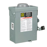 Interruptor de Seguridad Square D 30A 3 Polos NEMA 3R
