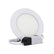 Luminario LED Sanelec para Techo, Circular de Empotrar, 12W, Luz Cálida 2700K, 840 Lm, | SE312549