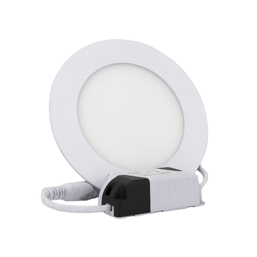 Luminario LED Sanelec para Techo, Circular de Empotrar, 12W, Luz Cálida 2700K, 840 Lm, | SE312549