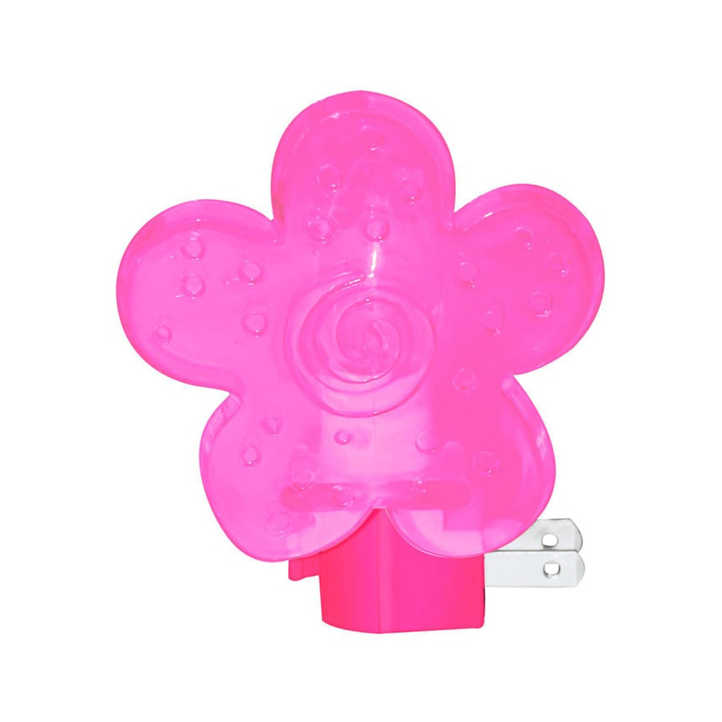 Lámpara de Noche Sanelec Figura de Flor, 4W, Luz Cálida Incandescente