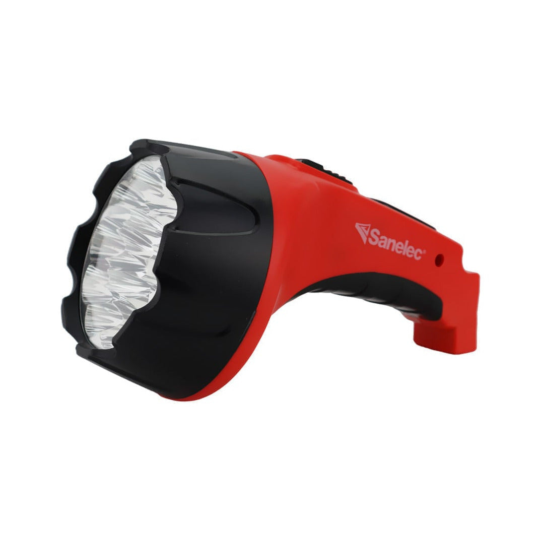 Linterna Recargable Sanelec Tipo Reflector, 15 LEDs, 60 Lúmenes, 1.5W