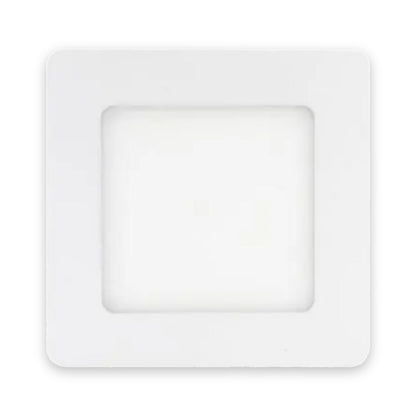 Luminaria LED Sanelec Cuadrada de Sobreponer, 12W, Luz Cálida 2700K, 840 Lm, | SE312976