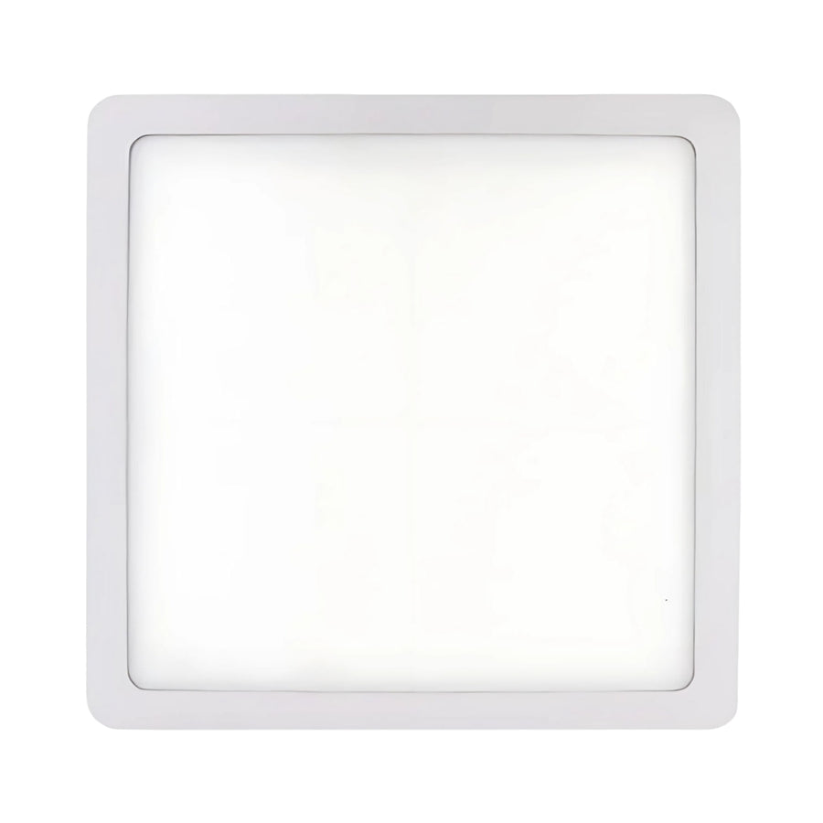 Luminaria LED Sanelec Cuadrada de Sobreponer, 18W, Luz Cálida 2700K, 1260 Lm, | SE312990