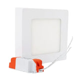 Luminaria LED Sanelec Cuadrada de Sobreponer, 6W, Luz Cálida 2700K, 420 Lm, | SE312952 - imagen 2