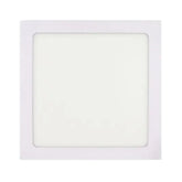Luminario LED Sanelec para Techo, Cuadrado de Empotrar, 18W, Luz Cálida 2700K, 1260 Lm, | SE312648