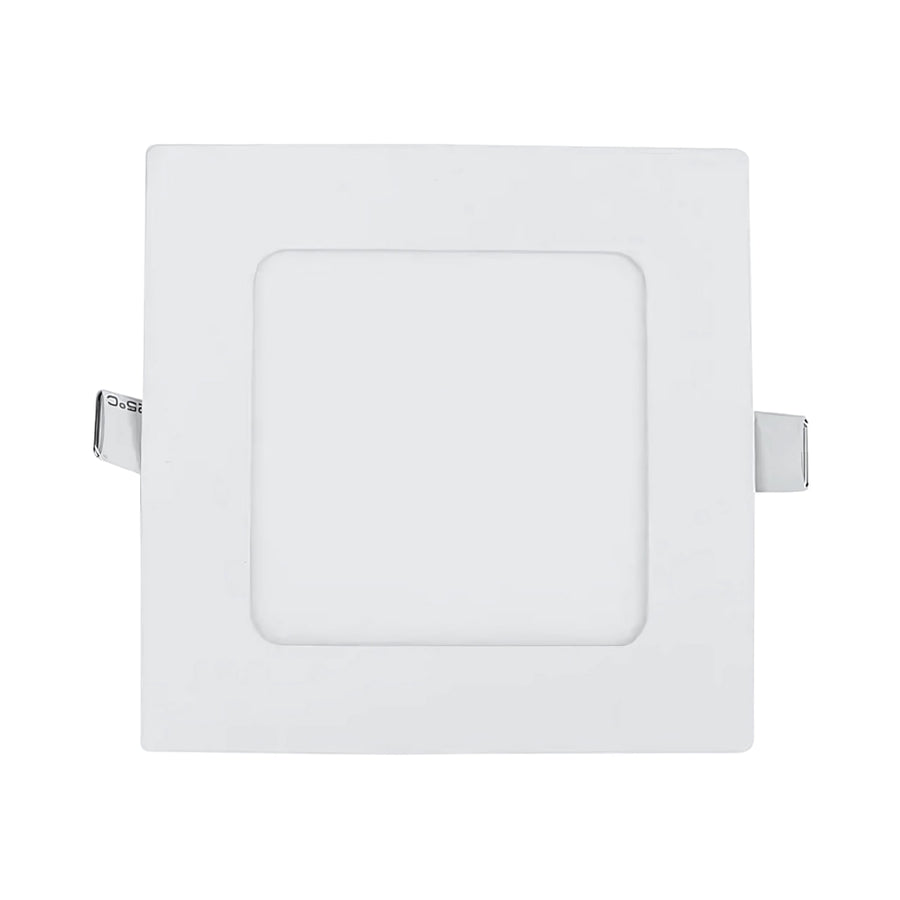 Luminario LED Sanelec para Techo, Cuadrado de Empotrar, 12W, Luz Cálida 2700K, 840 Lm, | SE312624