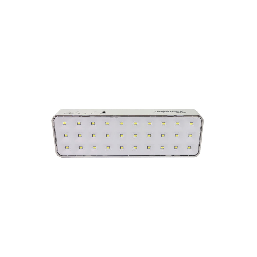 Luminaria de Emergencia Sanelec Recargable 30 LEDs 2.8W 150 Lúmenes