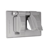 Tapa Intemperie Aluminio Crouse Hinds p/ Contacto Dúplex FS