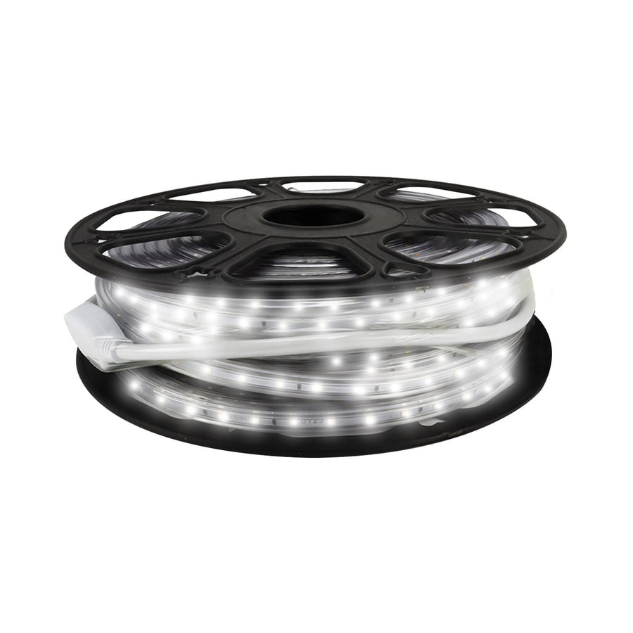 Manguera LED Flexible TLapps, 25 Metros, Luz Blanca Fría, 60 LEDs/m, Exterior, IP65