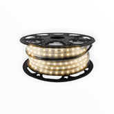 Manguera LED Flexible de Alta Potencia TLapps 5050, 25 Metros, Luz Cálida, Exterior, IP65