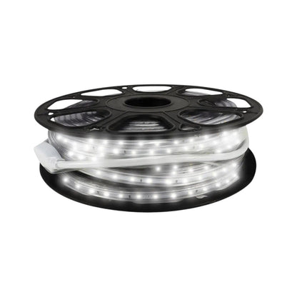 Manguera LED Redonda TLapps 25 Metros Luz Blanca Fría IP65