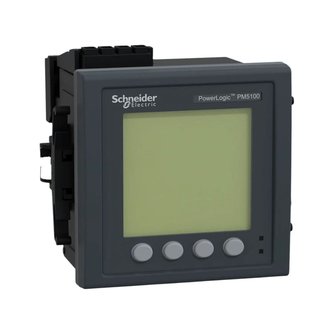 Medidor de Energía Schneider Electric PowerLogic PM5110, Empotrable, 96x96 mm, Armónico 15, Modbus
