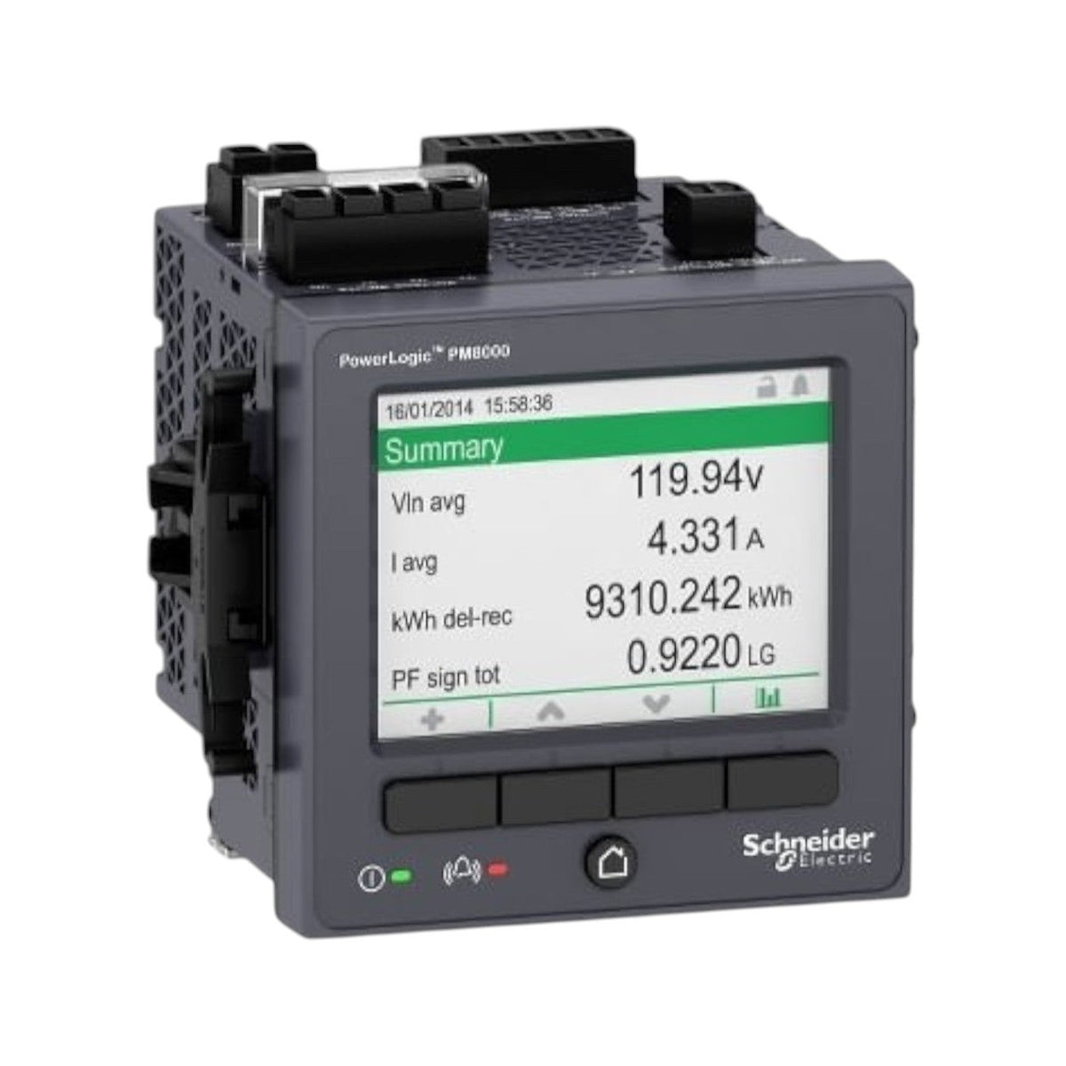 Medidor de Potencia y Calidad de Energía Schneider Electric PowerLogic PM8240, vista 3