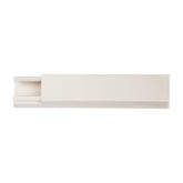 Mini Canaleta Adhesiva de 2 Vías 22x10mm con Tapa Blanca Argos