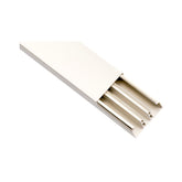 Minicanaleta Adhesiva Argos de PVC 40x17 mm, con Tapa y 2 Vías, Blanca (Tramo 2 m) - imagen 3