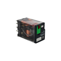 Relevador de Miniatura Enchufable Schneider Electric RXM Harmony, 2 Contactos, 12A, 230V con LED.