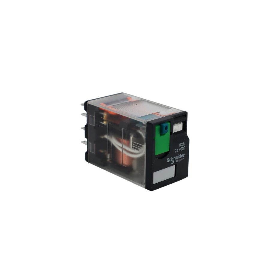 Relevador de Miniatura Enchufable Schneider RXM4AB1BD 4 C/O 24Vcc 5A